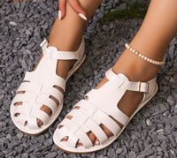 Greta Sandals in White