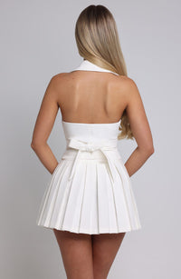 Carmen Mini Skirt in Ivory