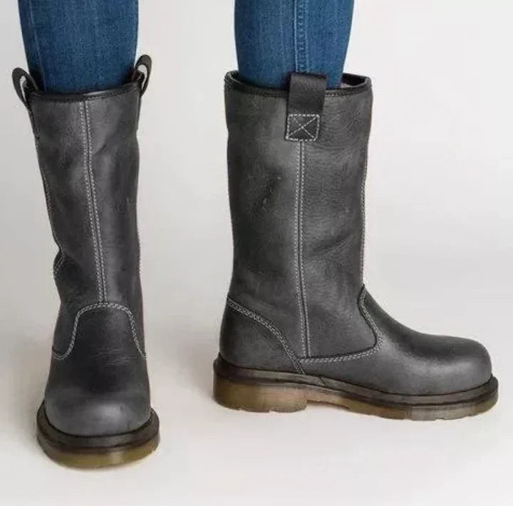Bradley | Lined Leather Boots Winter Warm Work Style