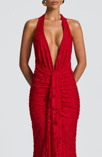 Tori Maxi Dress – Red
