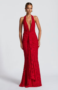 Tori Maxi Dress – Red