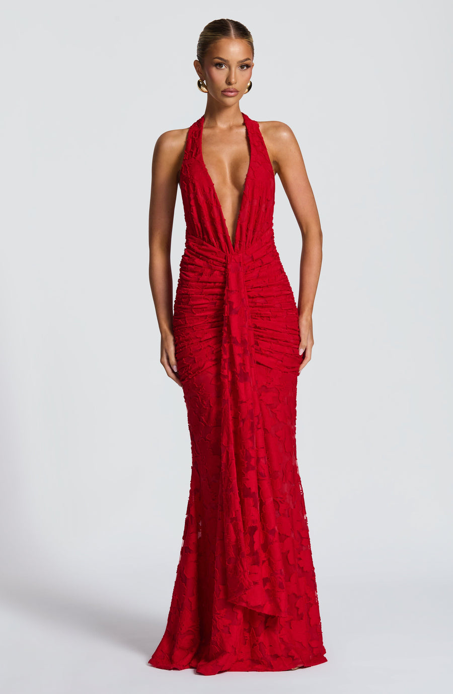 Tori Maxi Dress – Red