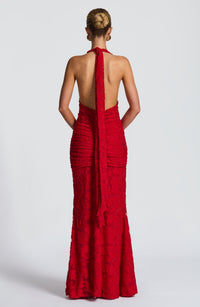 Tori Maxi Dress – Red