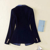 Gustav Satin Jacket in Black