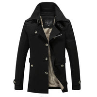 Gustav Trench Coat in Black