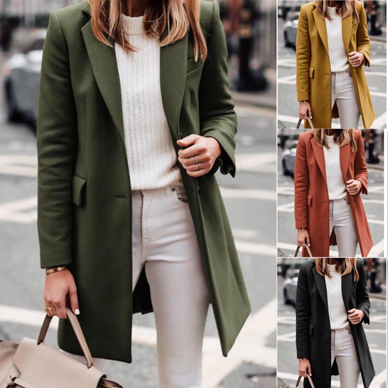 Gwen Elegant Coat with Fitted