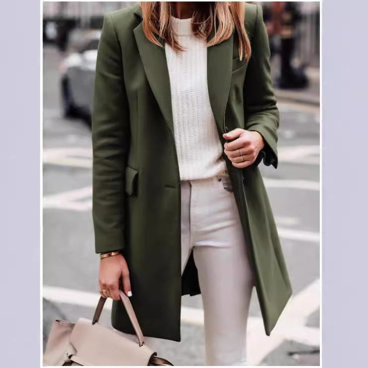 Gwen Elegant Coat with Fitted