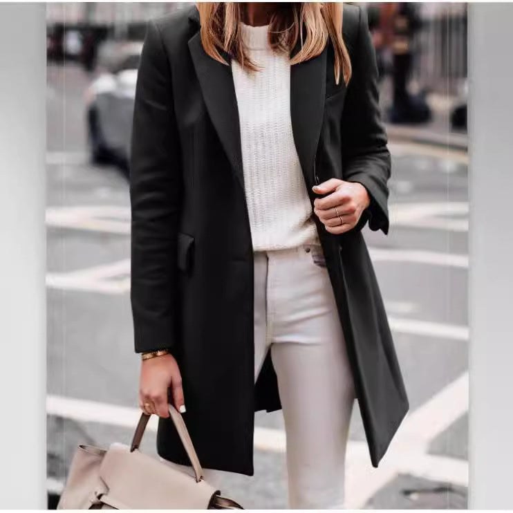 Gwen Elegant Coat with Fitted