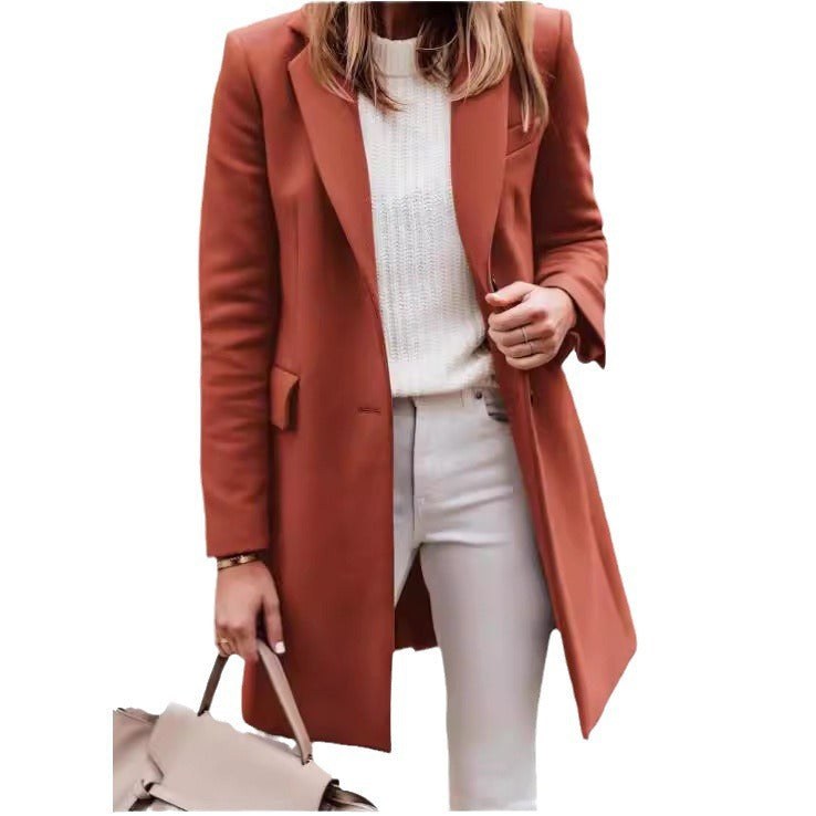 Gwen Elegant Coat with Fitted