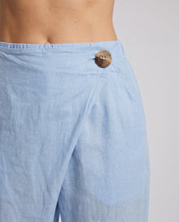 Gwen Elegant Linen Trousers with Pockets