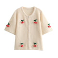 Hadley Casual Knit Cardigan with Striped