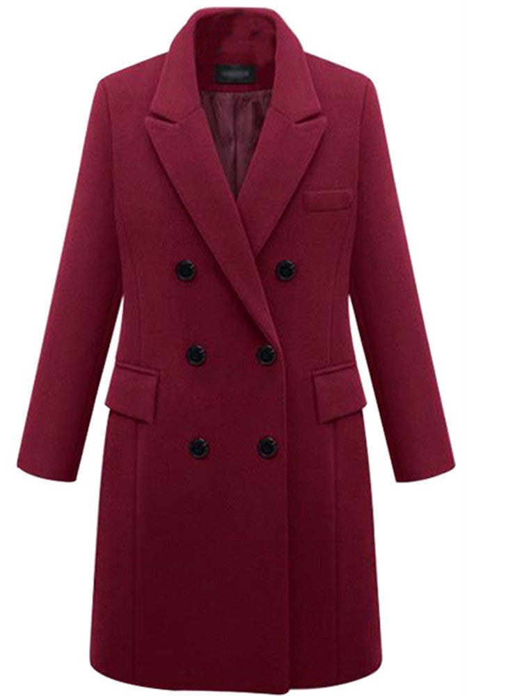 Hadley Elegant Coat with Pockets