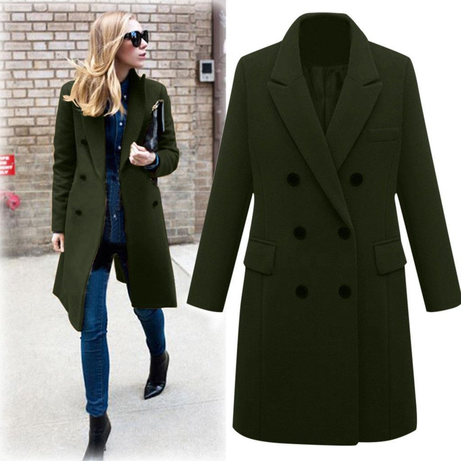 Hadley Elegant Coat with Pockets