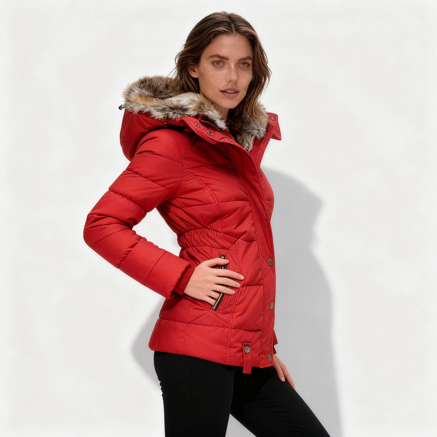 Hadley Elegant Jacket in Red
