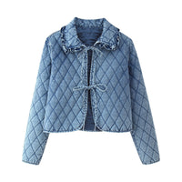 Hadley Jacket in Grey Blue