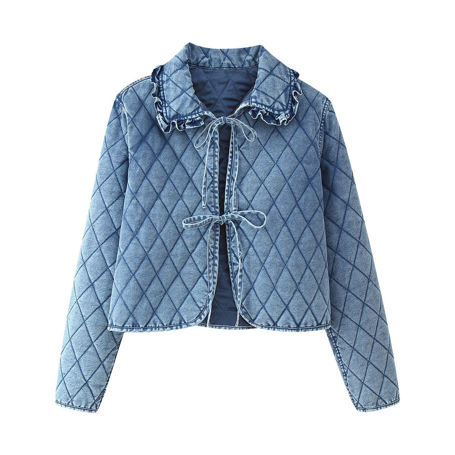 Hadley Jacket in Grey Blue