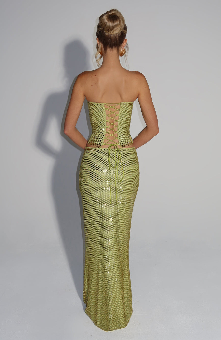 Blake Maxi Skirt - Olive