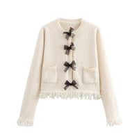 Halle Elegant Jacket in Ivory