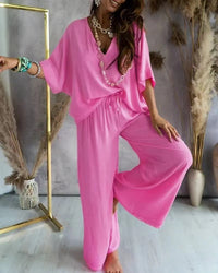 Halle Elegant Set in Pink