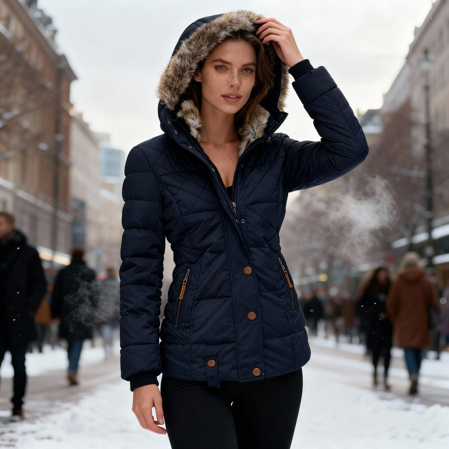 Halle Jacket in Blue
