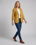 Halle Relaxed Linen Blazer with Pockets