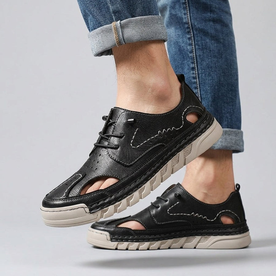 Hamilton Hybrid Cutout Sneaker in Charcoal