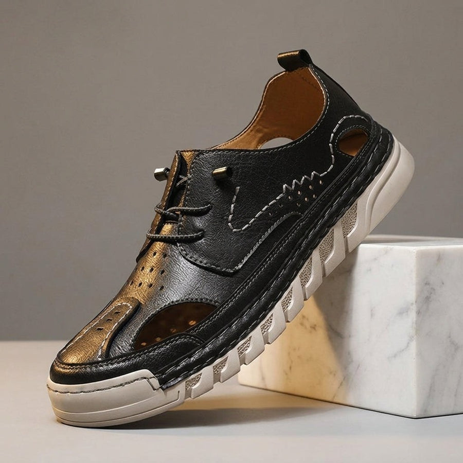 Hamilton Hybrid Cutout Sneaker in Charcoal