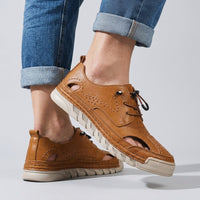 Hamilton Hybrid Cutout Sneaker in Sienna Brown