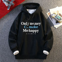 Hanna Casual Hoodie with Hood in Black