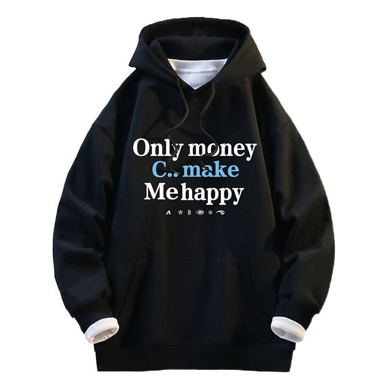 Hanna Casual Hoodie with Hood in White