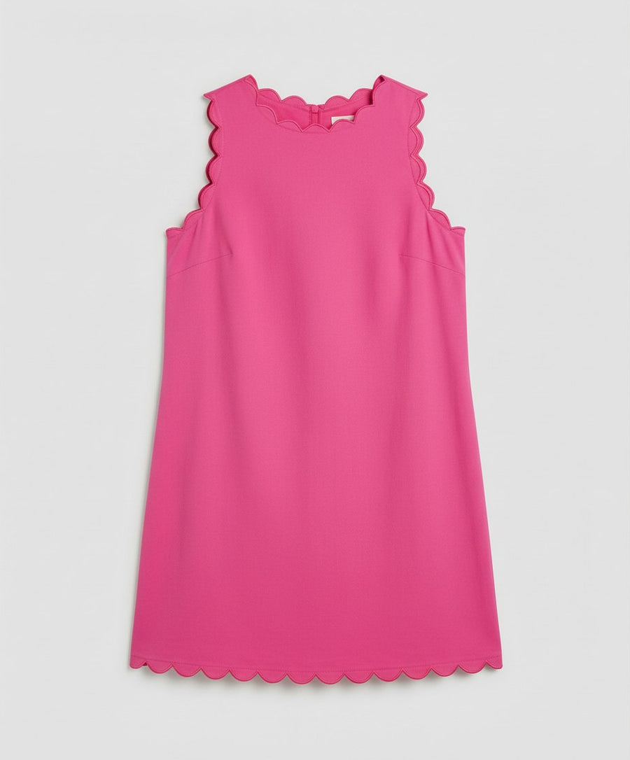 Hanna Dress in Magenta