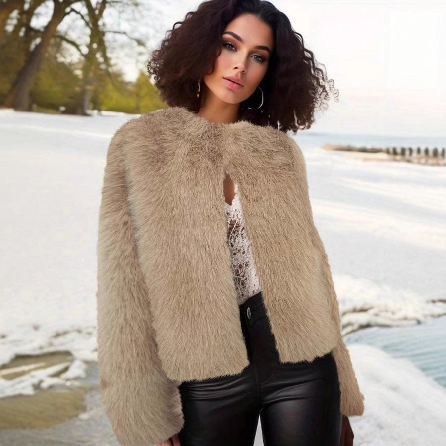 Hanna Elegant Jacket in Camel