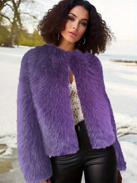 Hanna Elegant Jacket in Purple