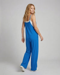 Hanna Linen Jumpsuit with Wide Leg