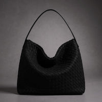 Hannah Hobo Bag in Charcoal