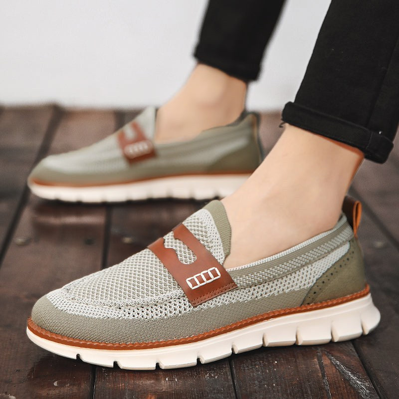 Harbor Knit Loafer in Beige