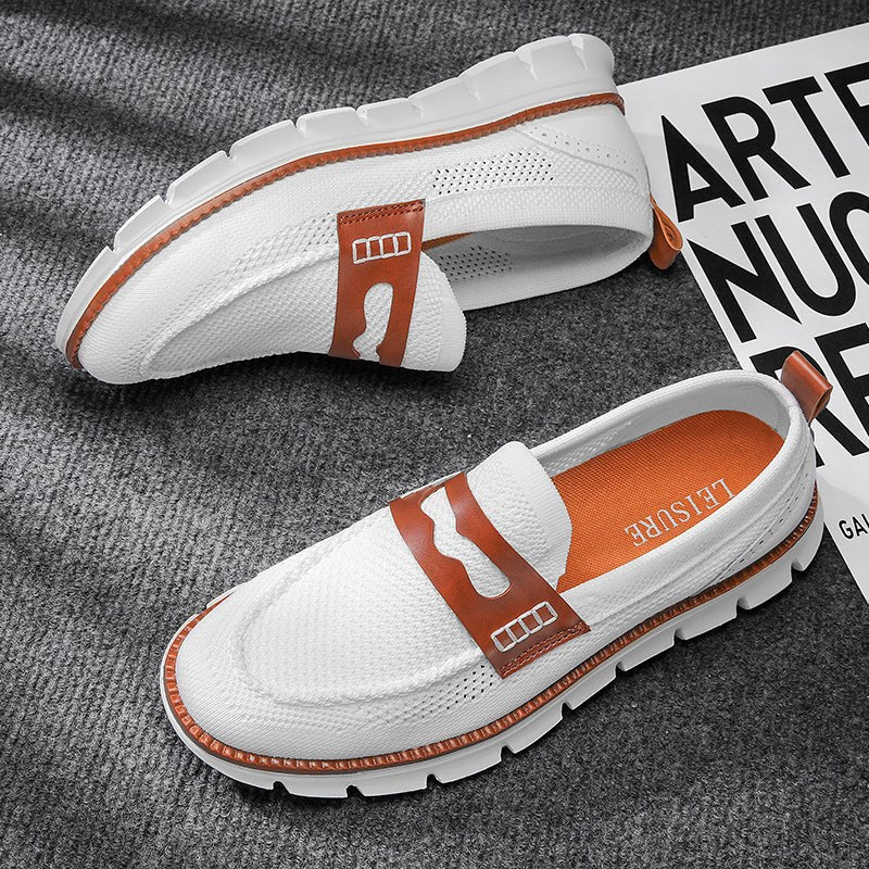 Harbor Knit Loafer in Pearl
