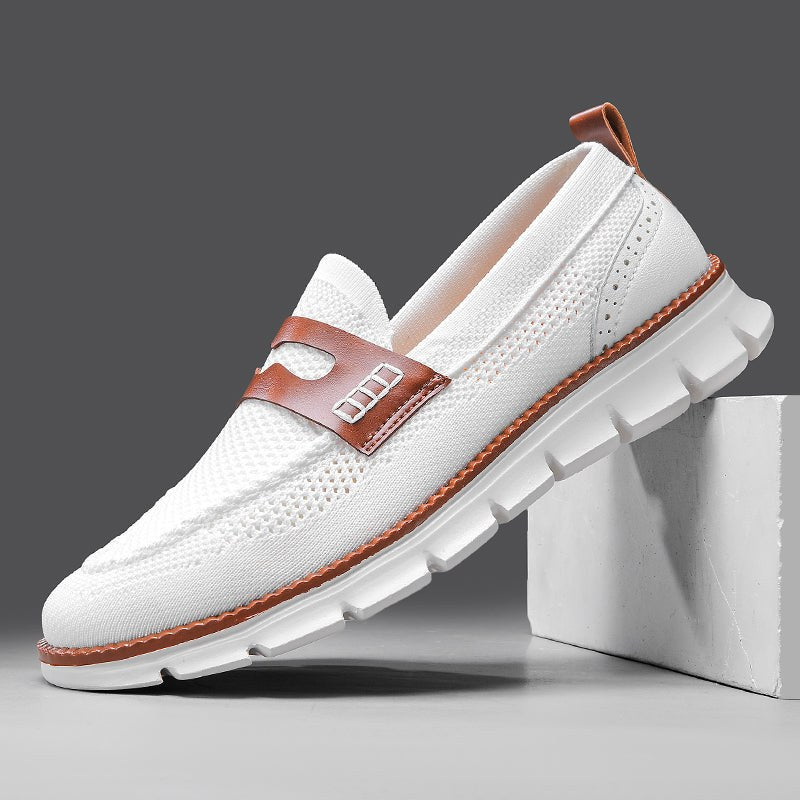 Harbor Knit Loafer in Pearl