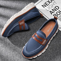 Harbor Knit Loafer in Royal Blue
