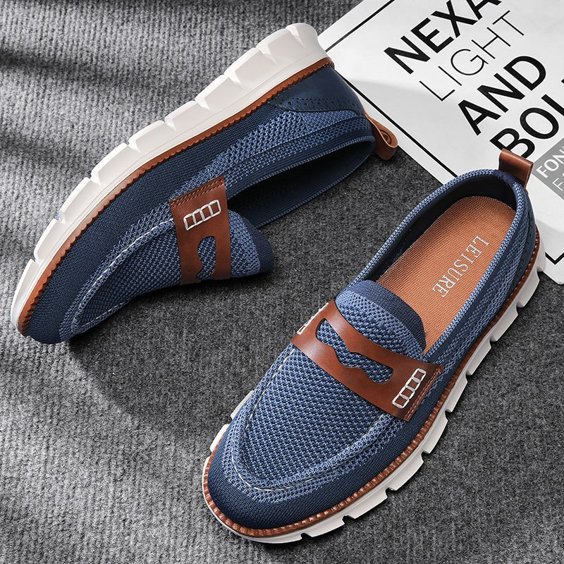 Harbor Knit Loafer in Royal Blue