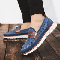Harbor Knit Loafer in Royal Blue