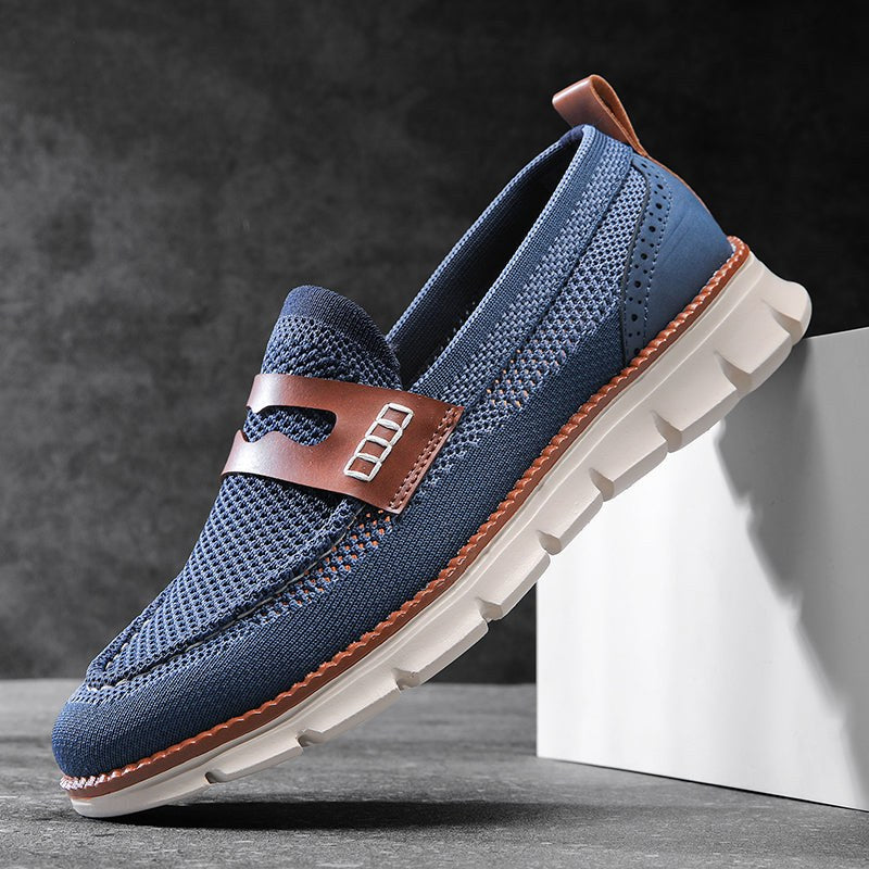 Harbor Knit Loafer in Royal Blue