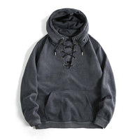 Harlow Hoodie with Hood in Dark Grey