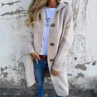 Harlow Knit Cardigan with Pockets and Hood