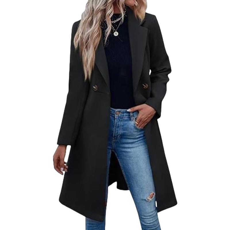 Hazel Elegant Jacket in Black