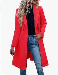 Hazel Elegant Jacket in Red