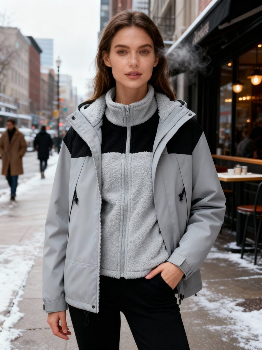 Hazel Jacket in Grey