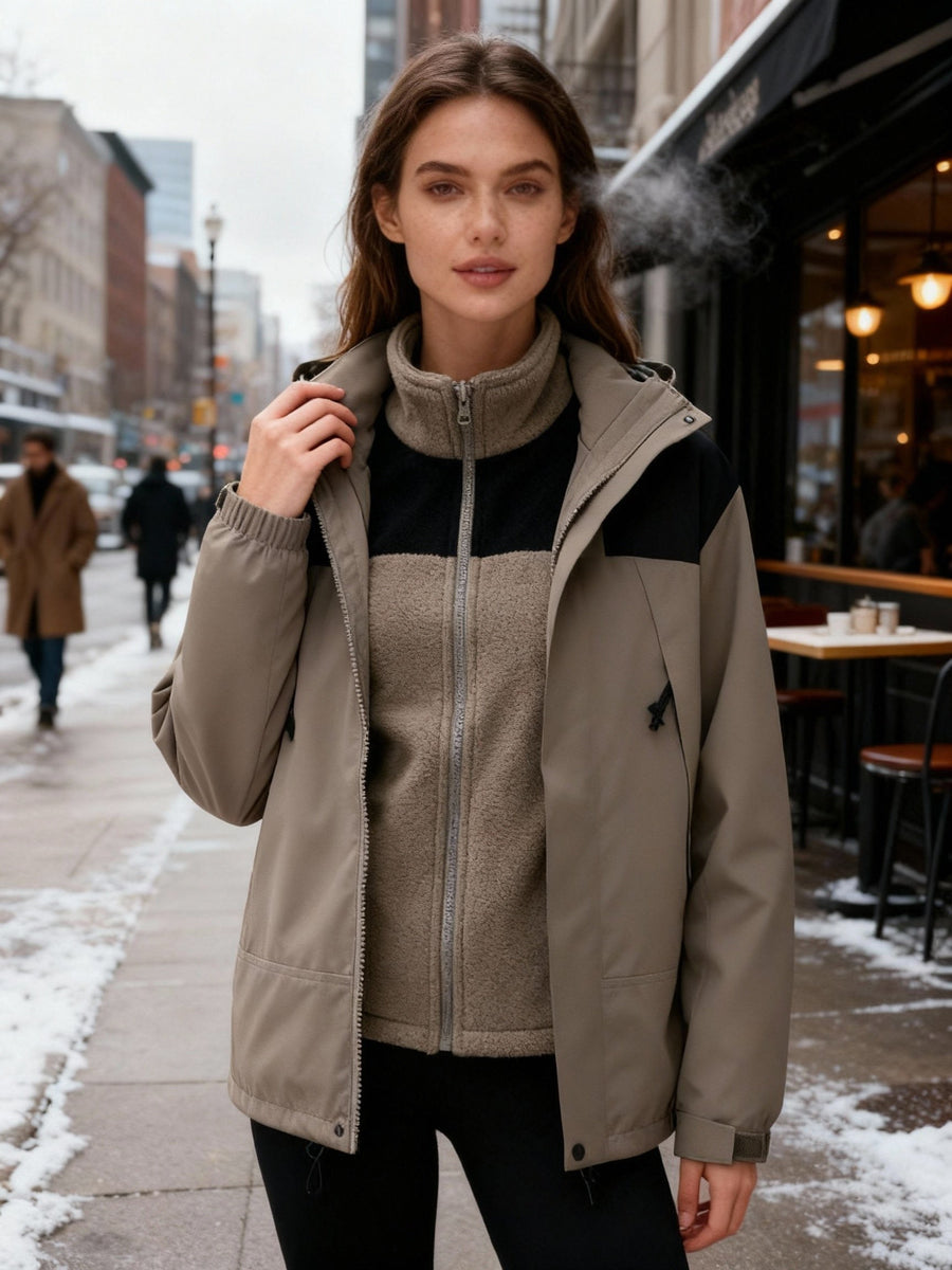 Hazel Jacket in Khaki