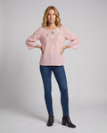 Hazel Linen Blouse with Embroidery