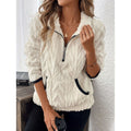 Hazel Sweater with Zip Front and Pockets